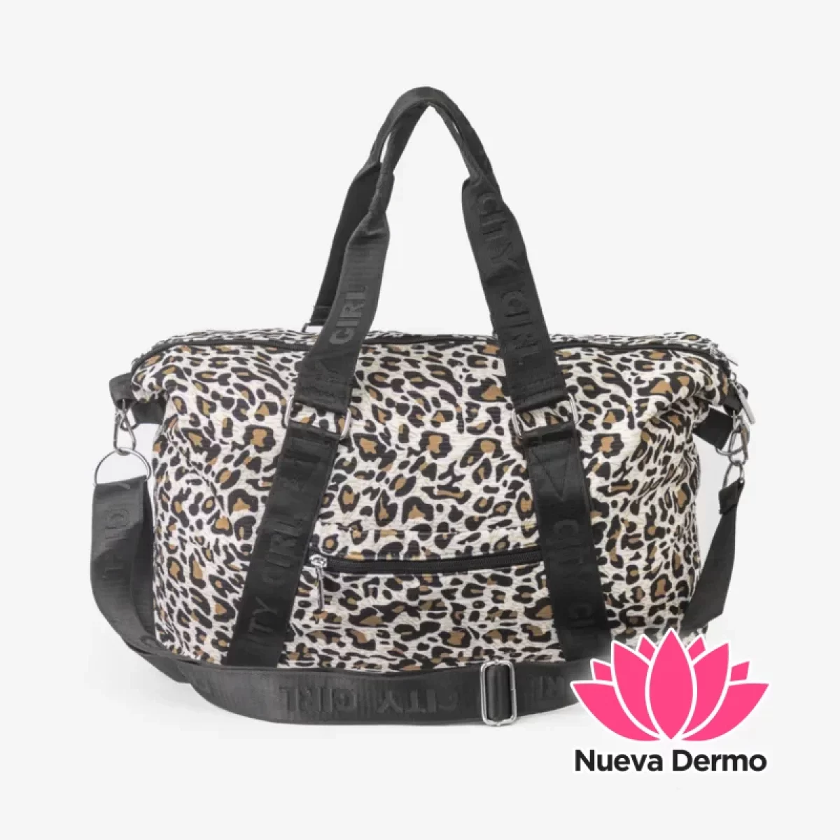 2 x 1 – BOLSO DE VIAJE ANIMAL PRINT – CITY GIRL