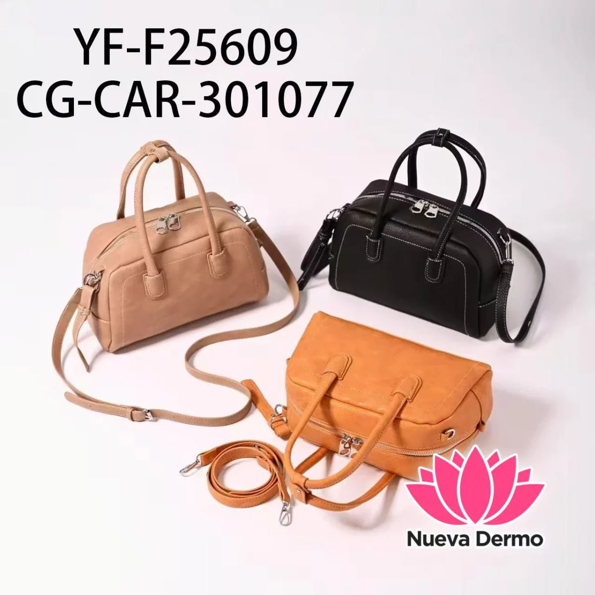 2 x 1 – Cartera De Cuerina- City Girl