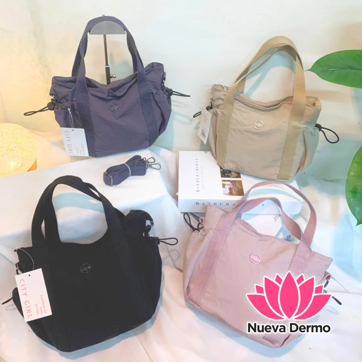 2 x 1 – CARTERA DE TELA – CITY GIRL