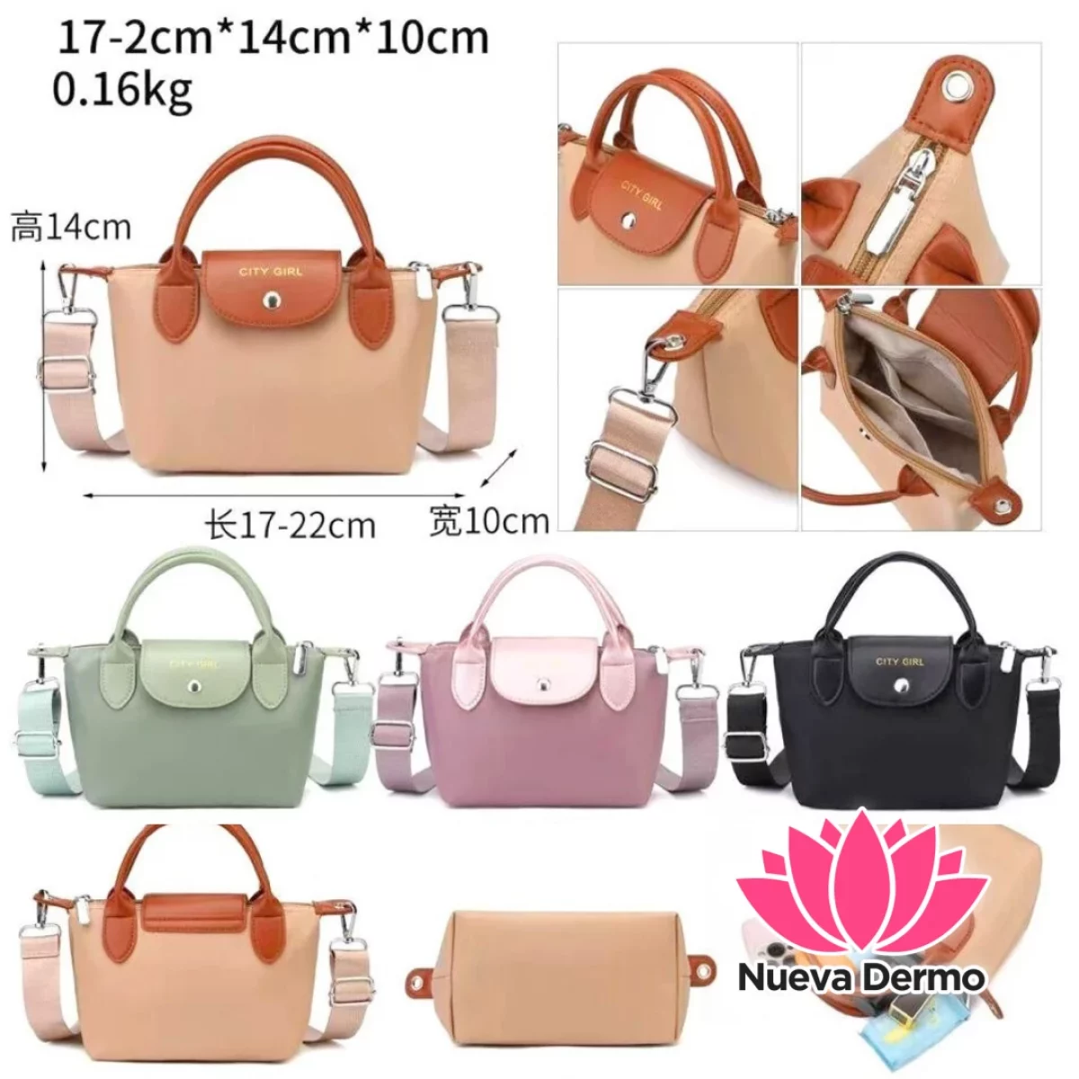 2 x 1 – MINI CARTERA – CITY GIRL