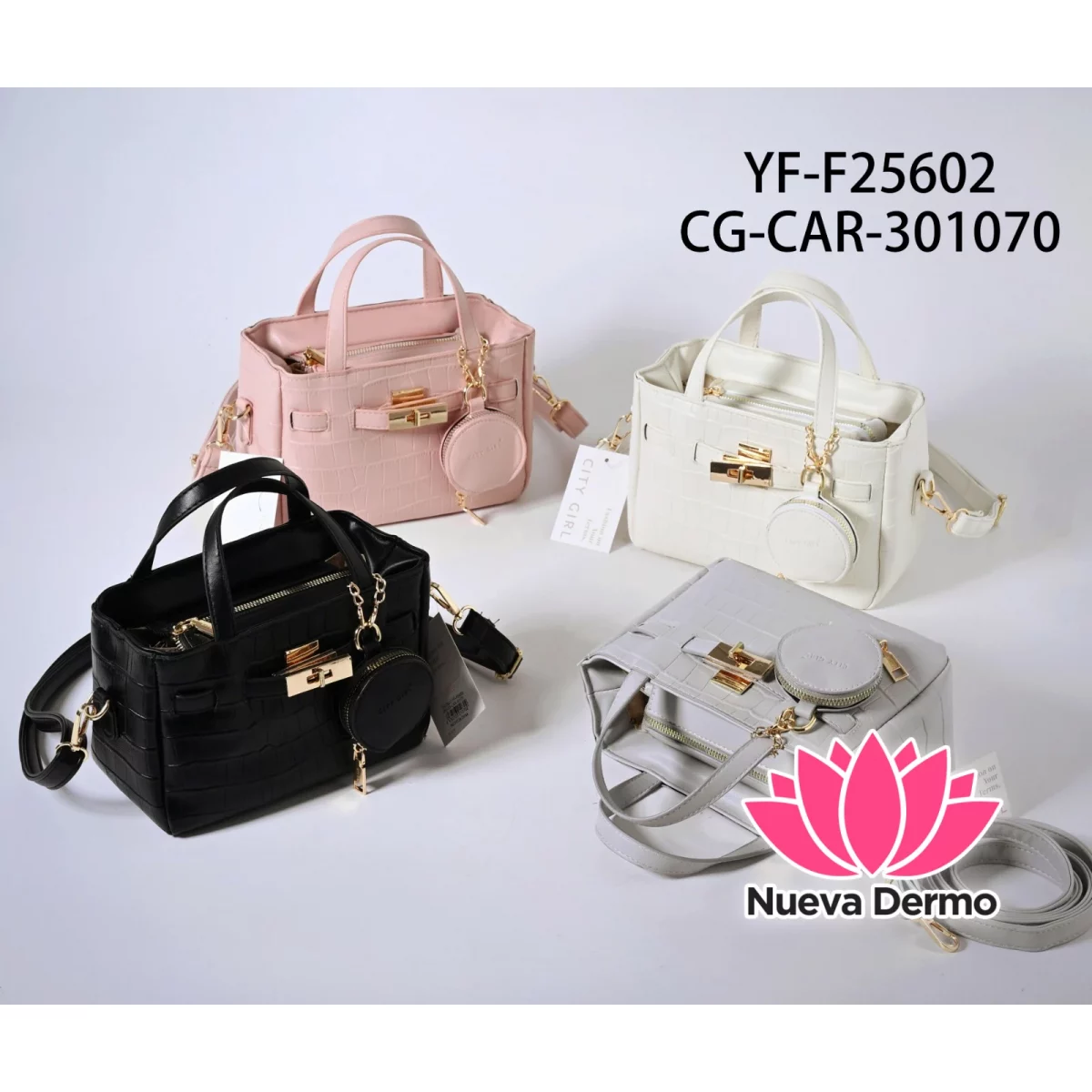 2 x 1 – Mini Cartera Varios Colores- City Girl