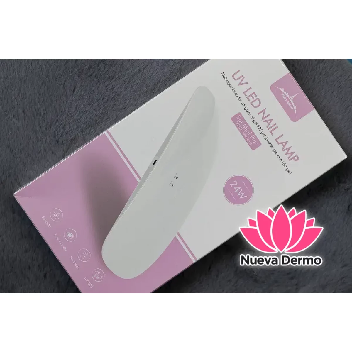 20088- CABINA LUZ LED/UV MINI PLUS 12-24W USB
