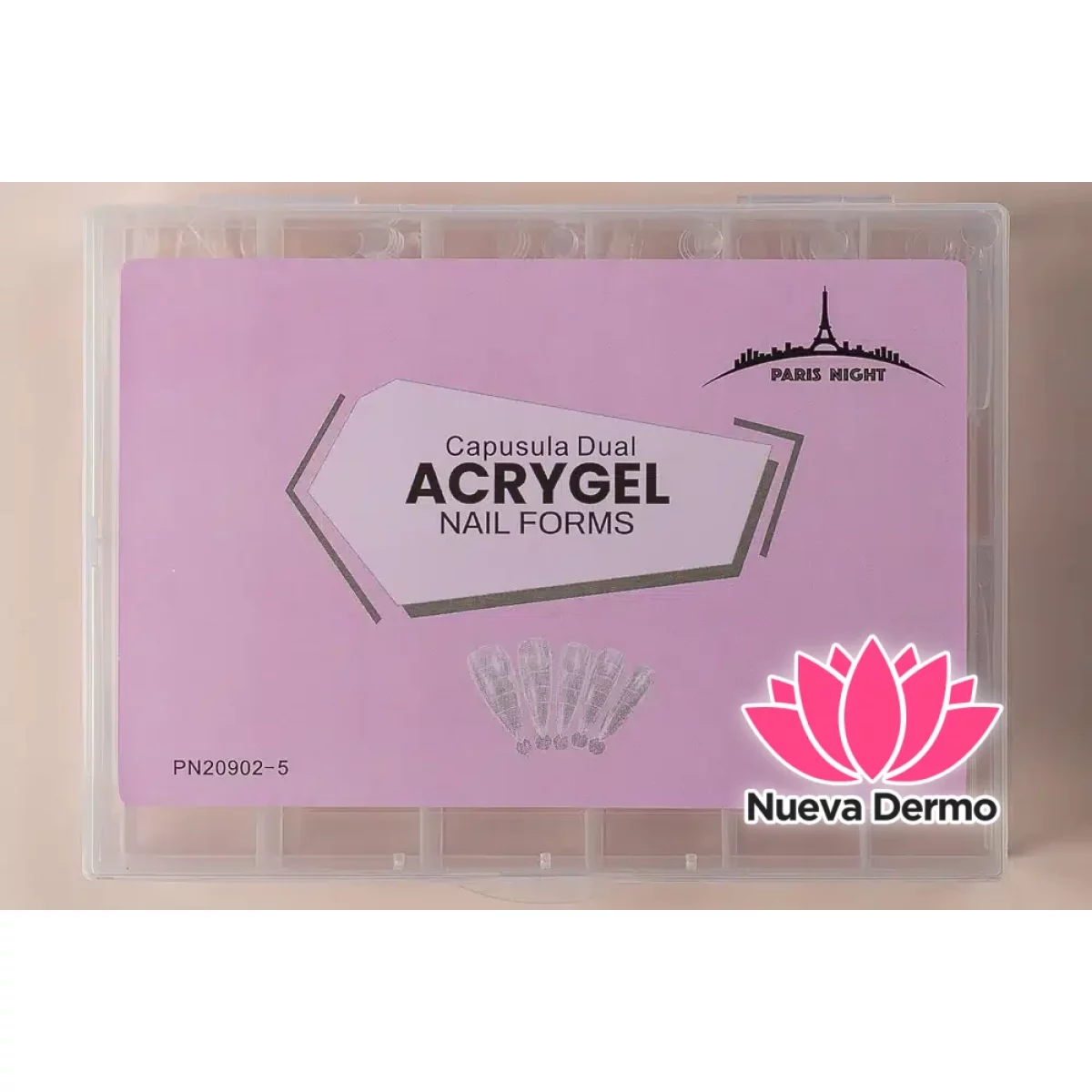 20902.5- CAPSULA DUAL GRUESA STILETO SET GRANDE*120