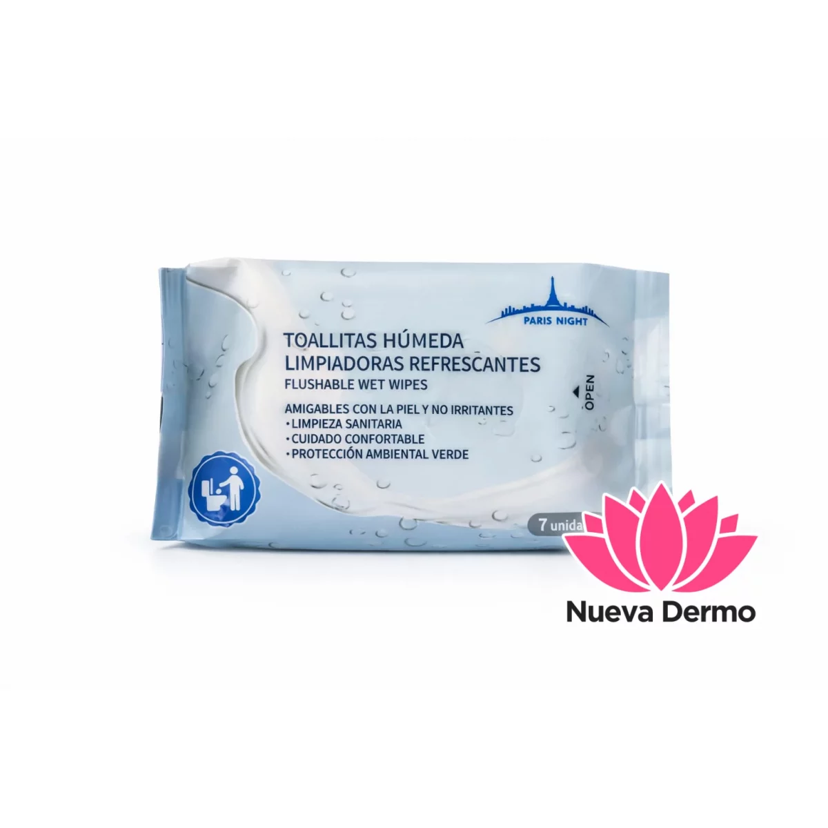 3102014077 TOALLA HUMEDA LIMPIADORA REFRESCANTES