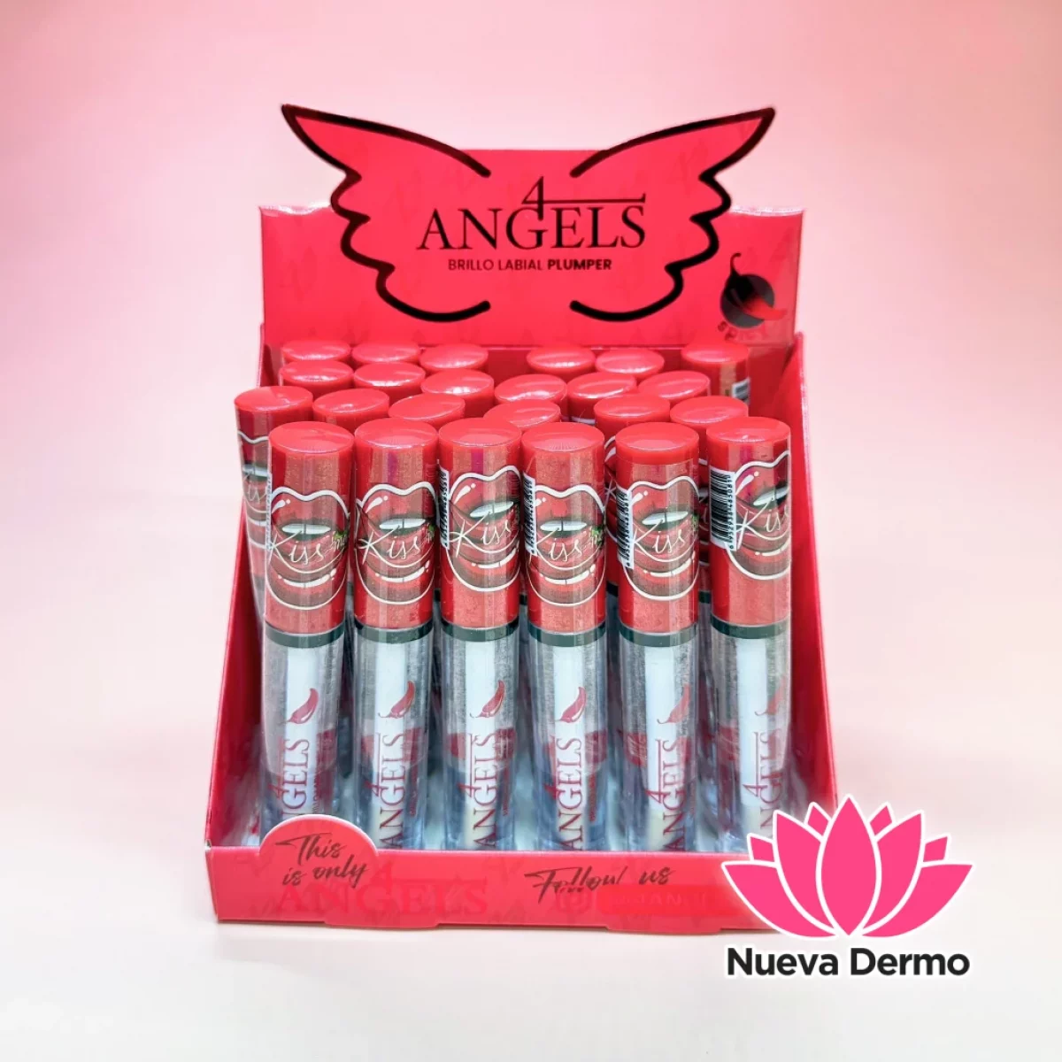 4 Angels brillo labial PLUMPER KISS AR10...
