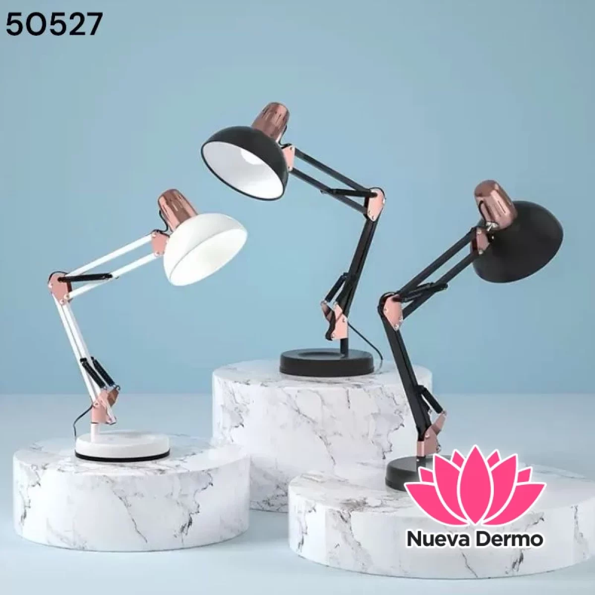 50527 LAMPARA ESCRITORIO ARTICULADA SIN FOCO