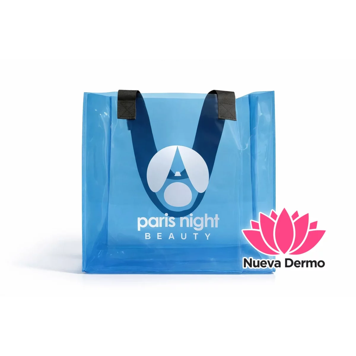 75100-1 BOLSA MEDIANA PARIS NIGHT AZUL
