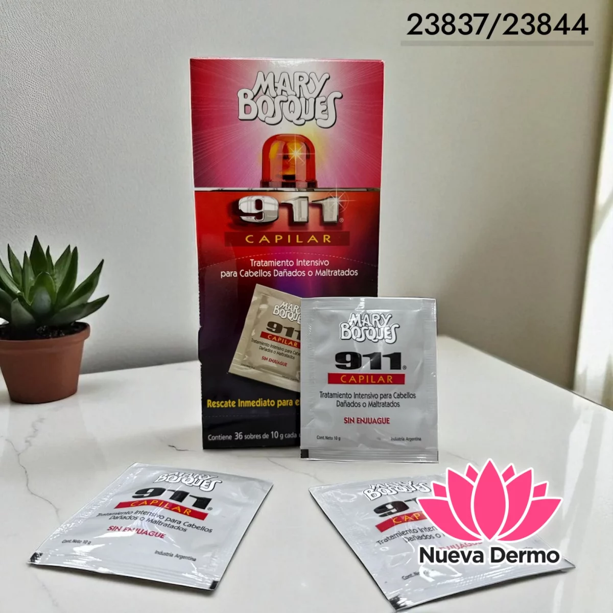 911 Capilar Sin Enjuague – Sobre 10 g MARY BOSQUES 23837/23844