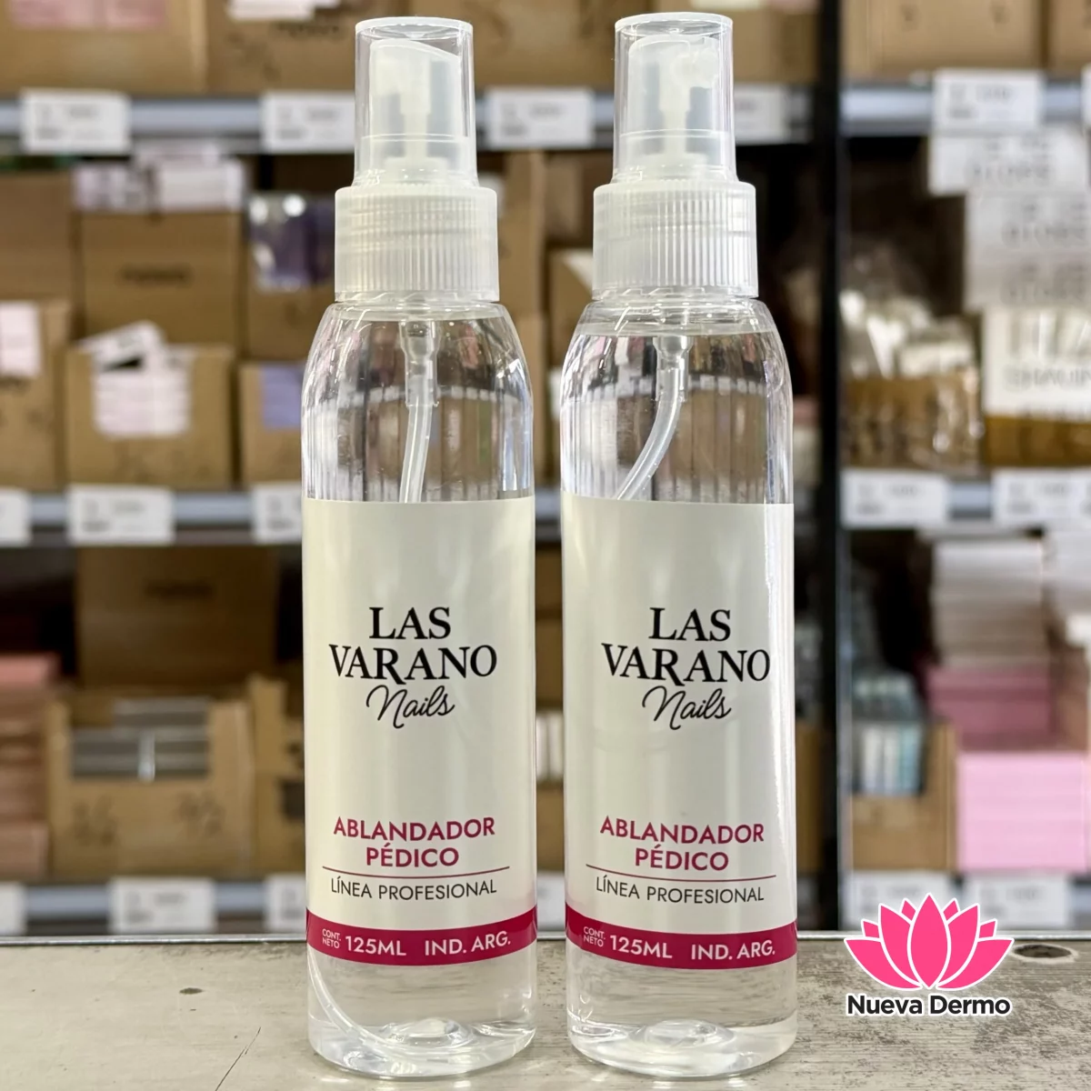 Ablandador pedico 125ml con aspersor Las varano