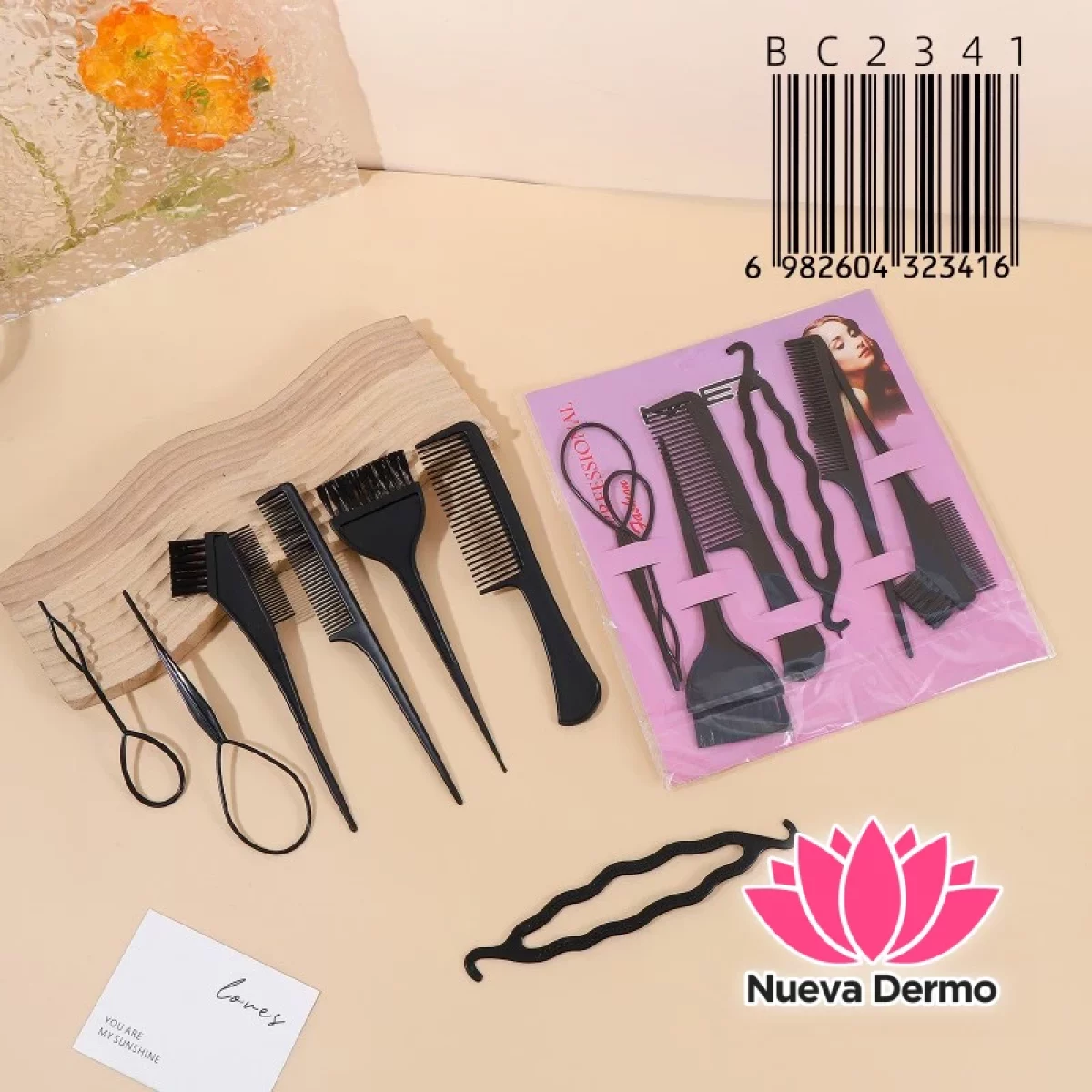 Accesorios de Peinado / Trenzado 7PCS NAEZ BC234123416