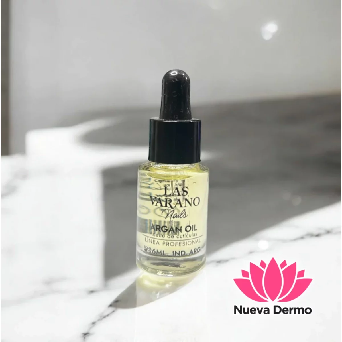 Aceite para cuticula ARGAN OIL 6ML LAS VARANO AA6