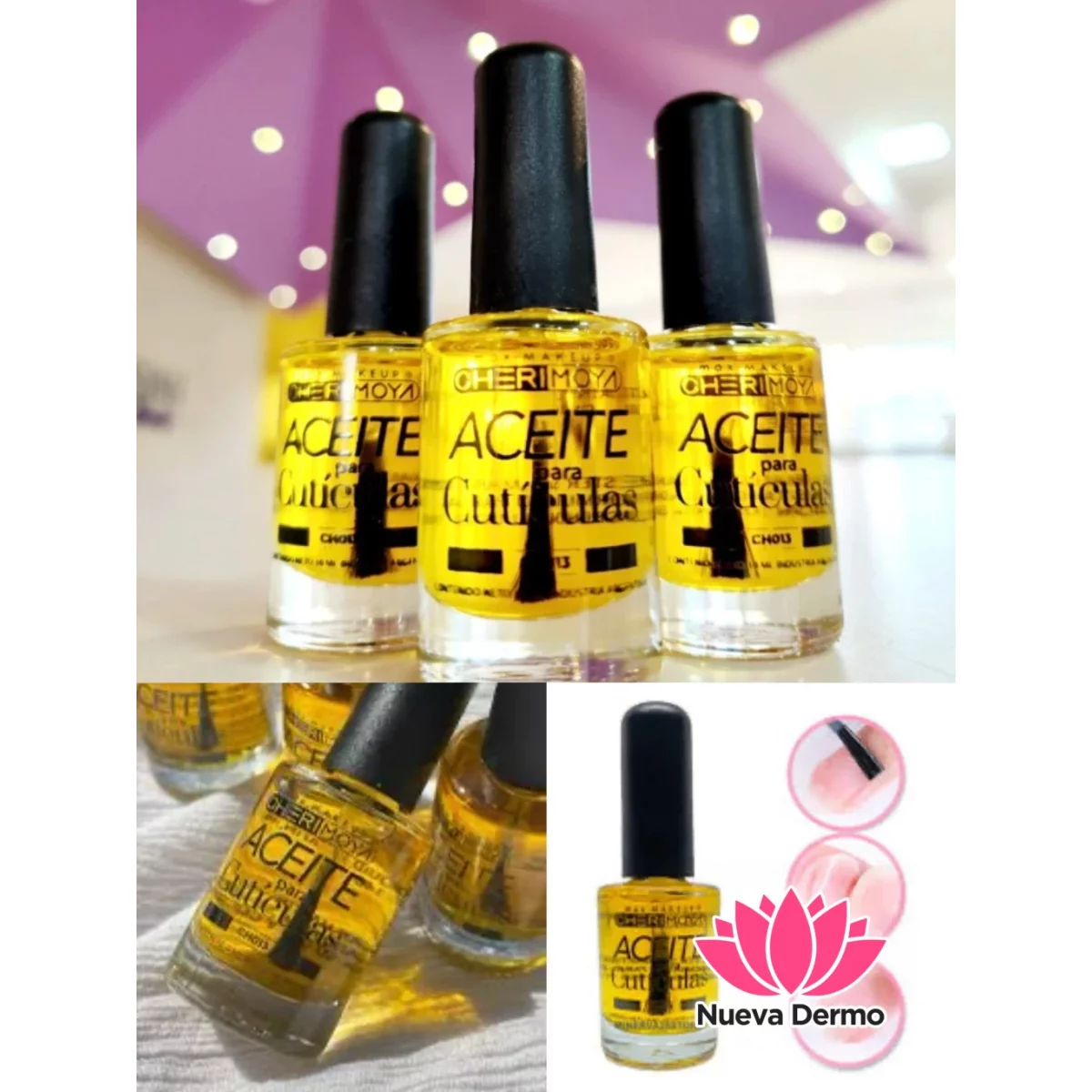 ACEITE PARA CUTÍCULA CHERIMOYA 10ML