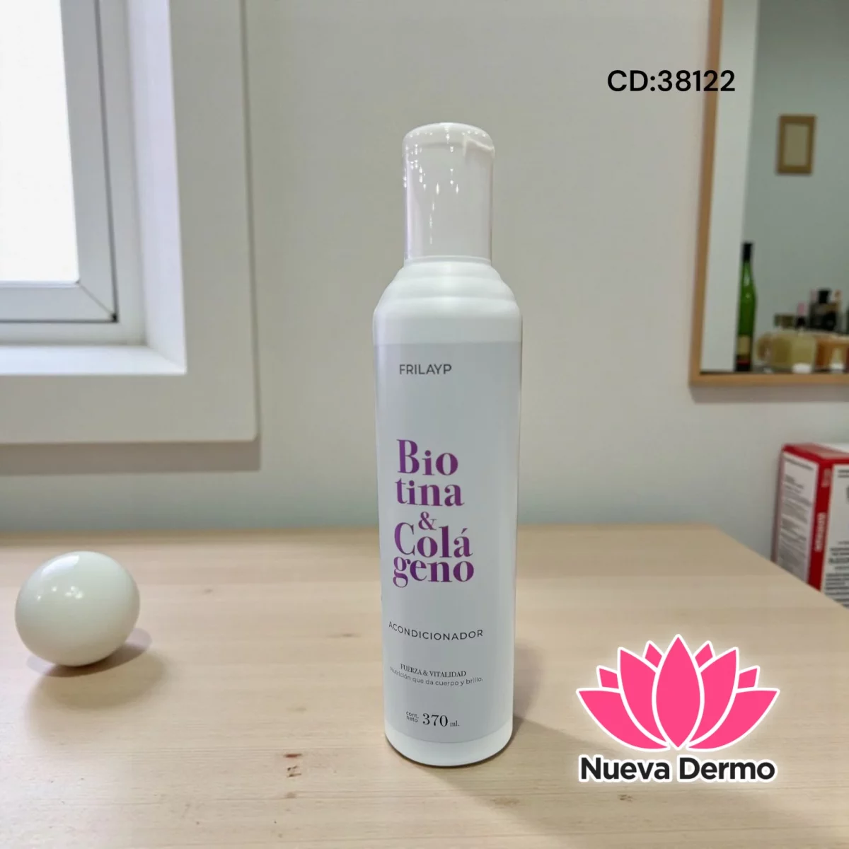 ACONDICIONADOR BIOTINA COLAGENO 370ml FRILAYP 38122