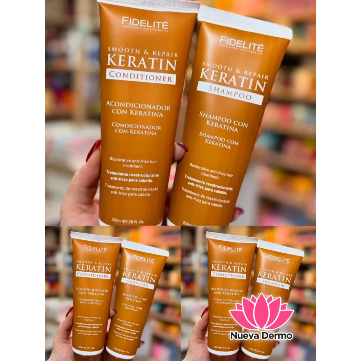 ACONDICIONADOR CON KERATINA DE FIDELITE