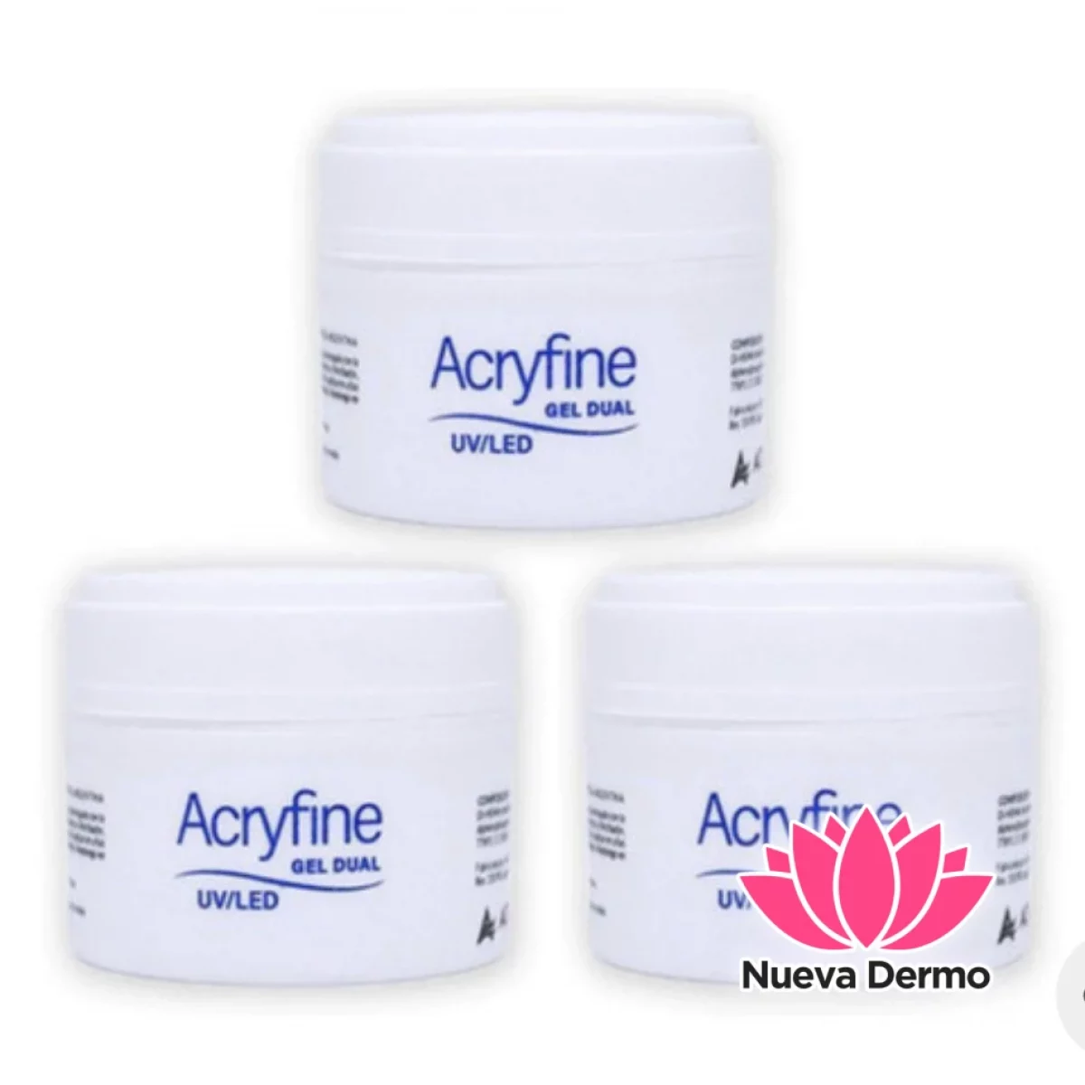 ACRYFINE GEL DUAL 30GR CLEAR