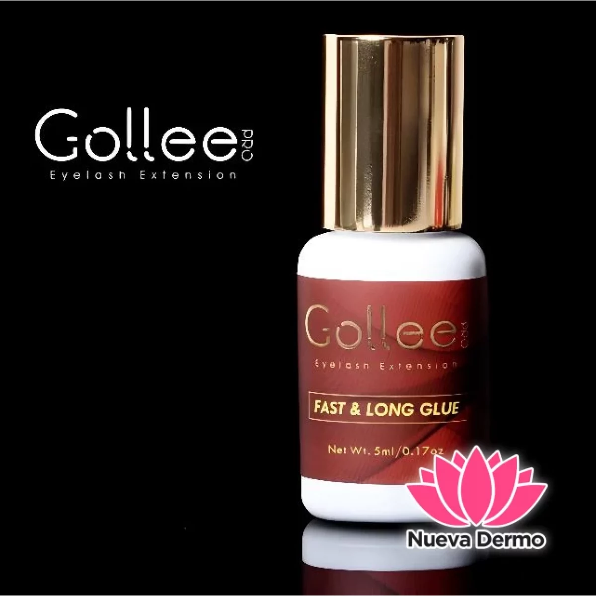 Adhesivo Gollee Fast & Long Eyelash Glue a-01/12414 Dd-Gollee-A01/30113