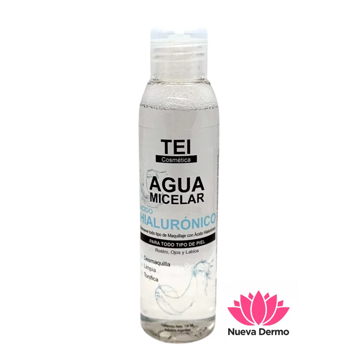 Agua micelar ácido Hyaluronico 130ml TEI