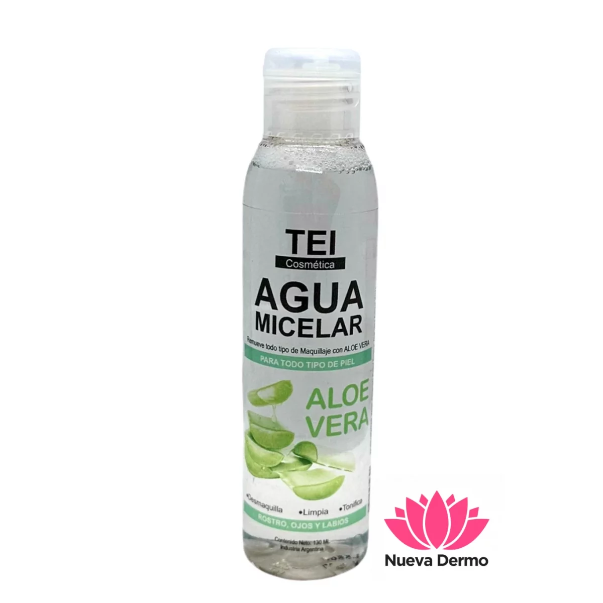 Agua micelar aloe Vera 130ml TEI