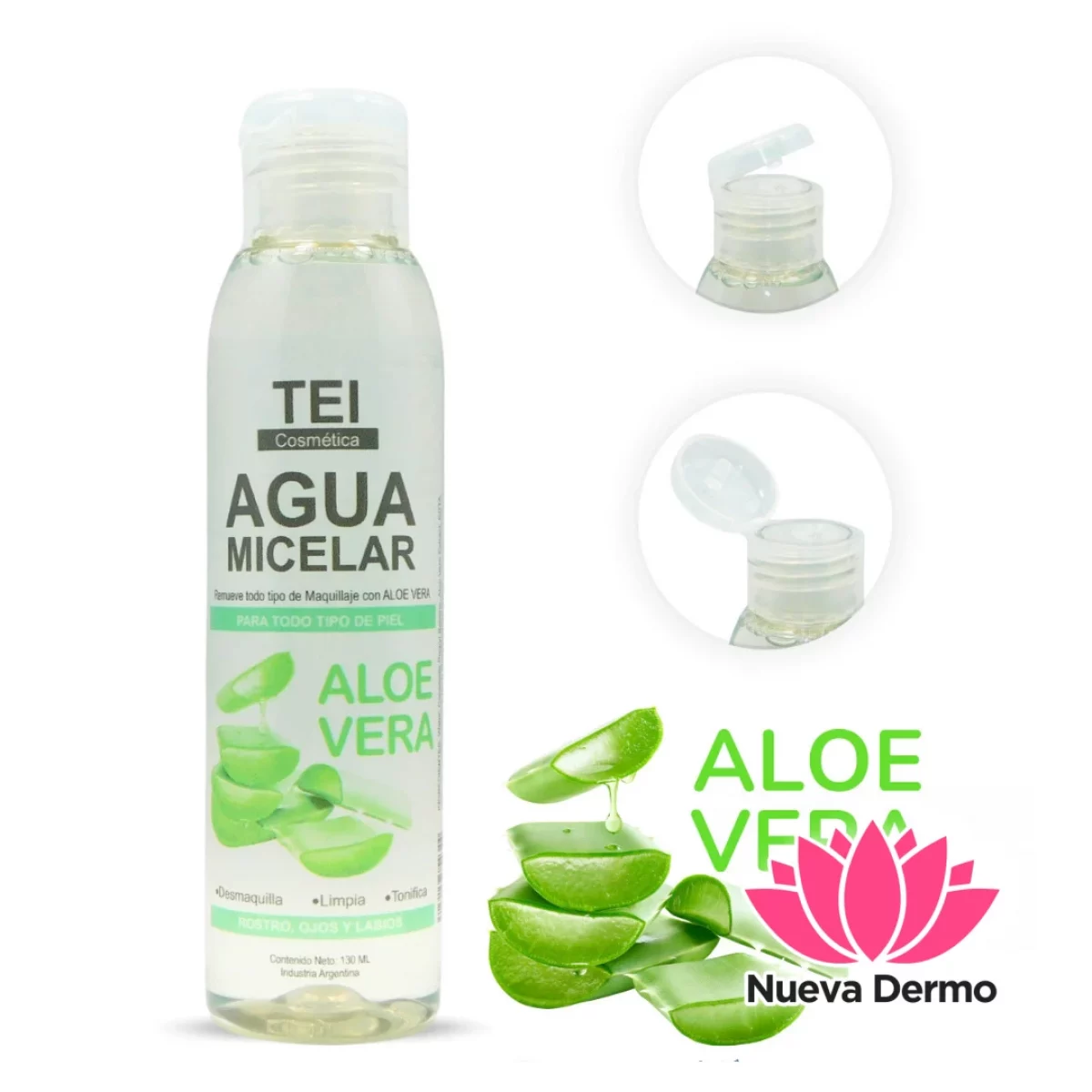AGUA MICELAR CON ALOE VERA – TEI