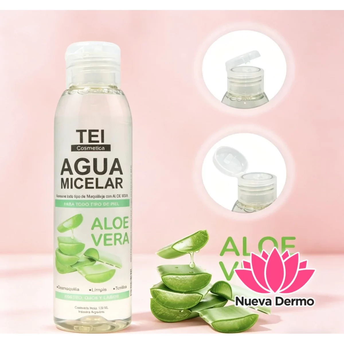 Agua Micelar De Aloe Vera De marca Tei