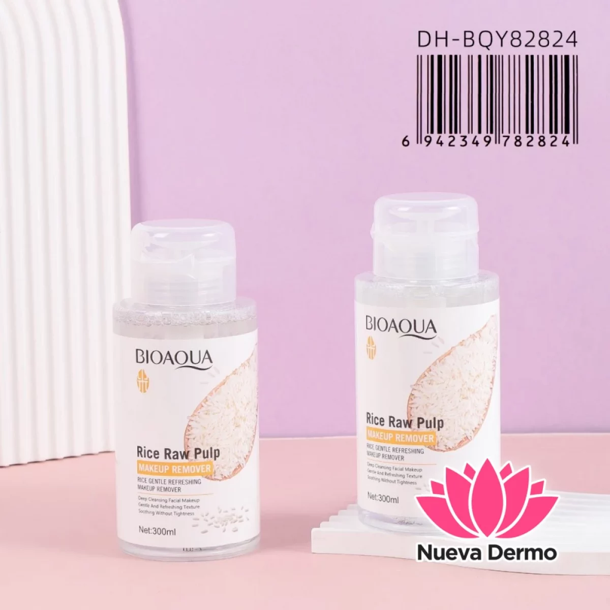 Agua Micelar Desmaquillante Rice Raw Pulp Dh-BQY82824/782824 Bioaqua