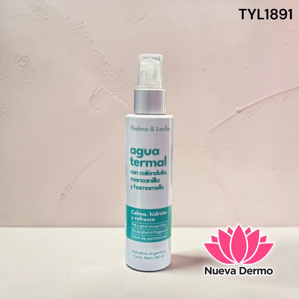 Agua Termal con Calendula Manzanilla y Hamamelis Thelma & Louise TYL1891/00937