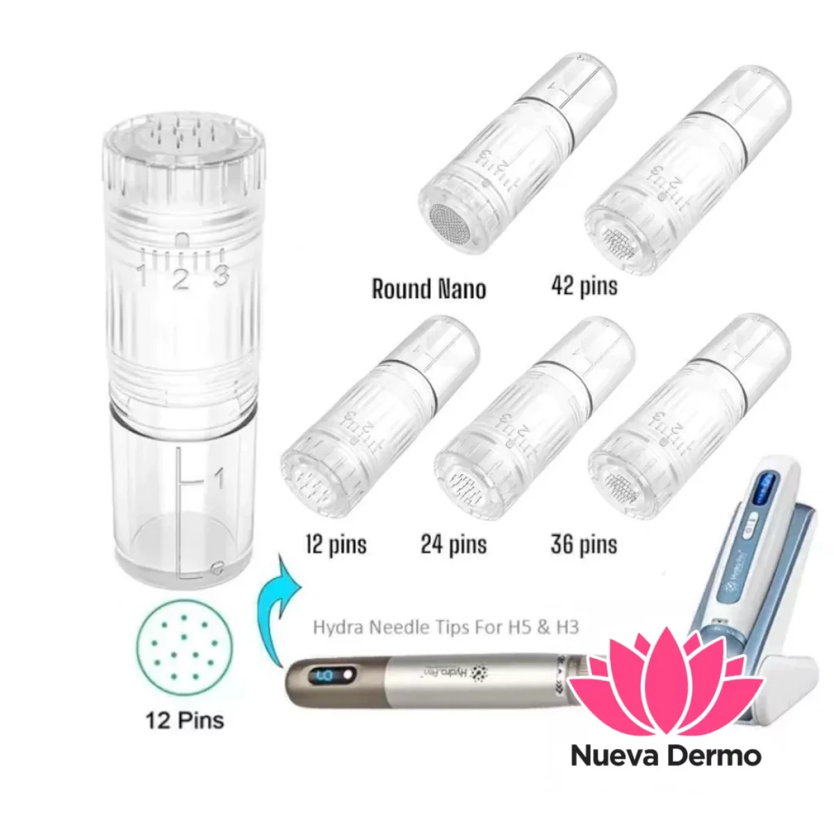AGUJAS CARTUCHO HYDRA PEN H5 H3 CD:H5AGUJA