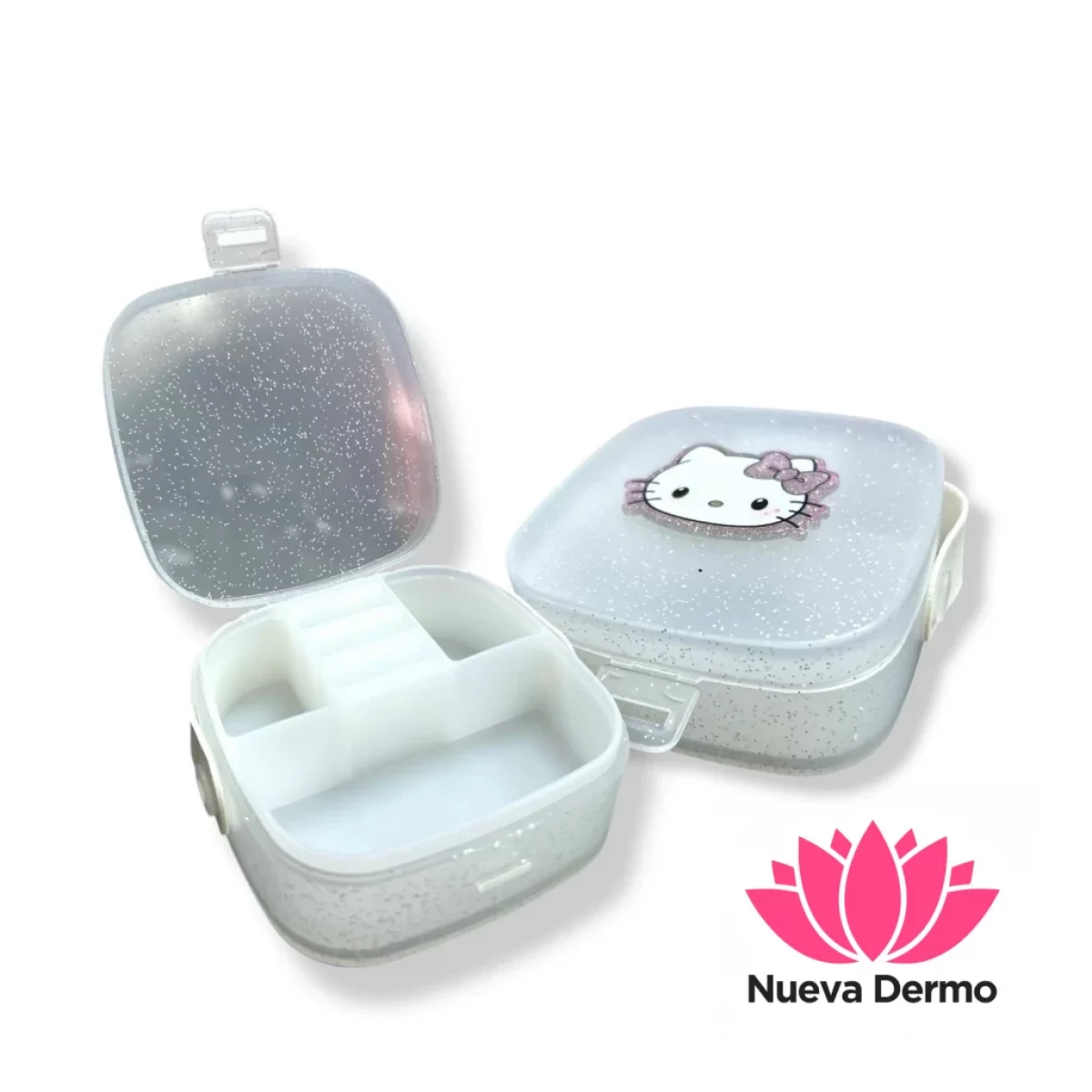 ALHAJERO KITTY CHICO CON GLITTER 3DH-1670 6986542016706 6986484521276