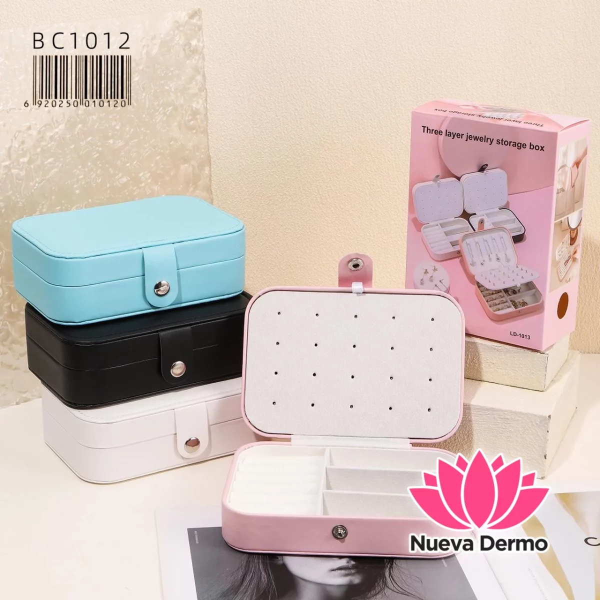Alhajero Organizador Joyero Exhibidor Bijouterie BC1012/10120