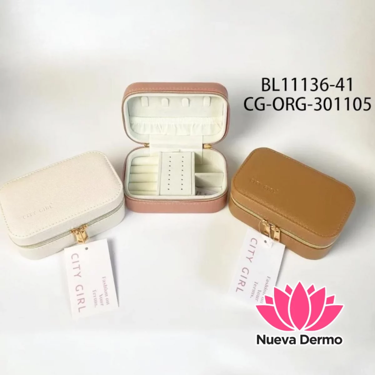 Alhajero Organizador Joyero Exhibidor Bijouterie City Girl BL11136-41/11051