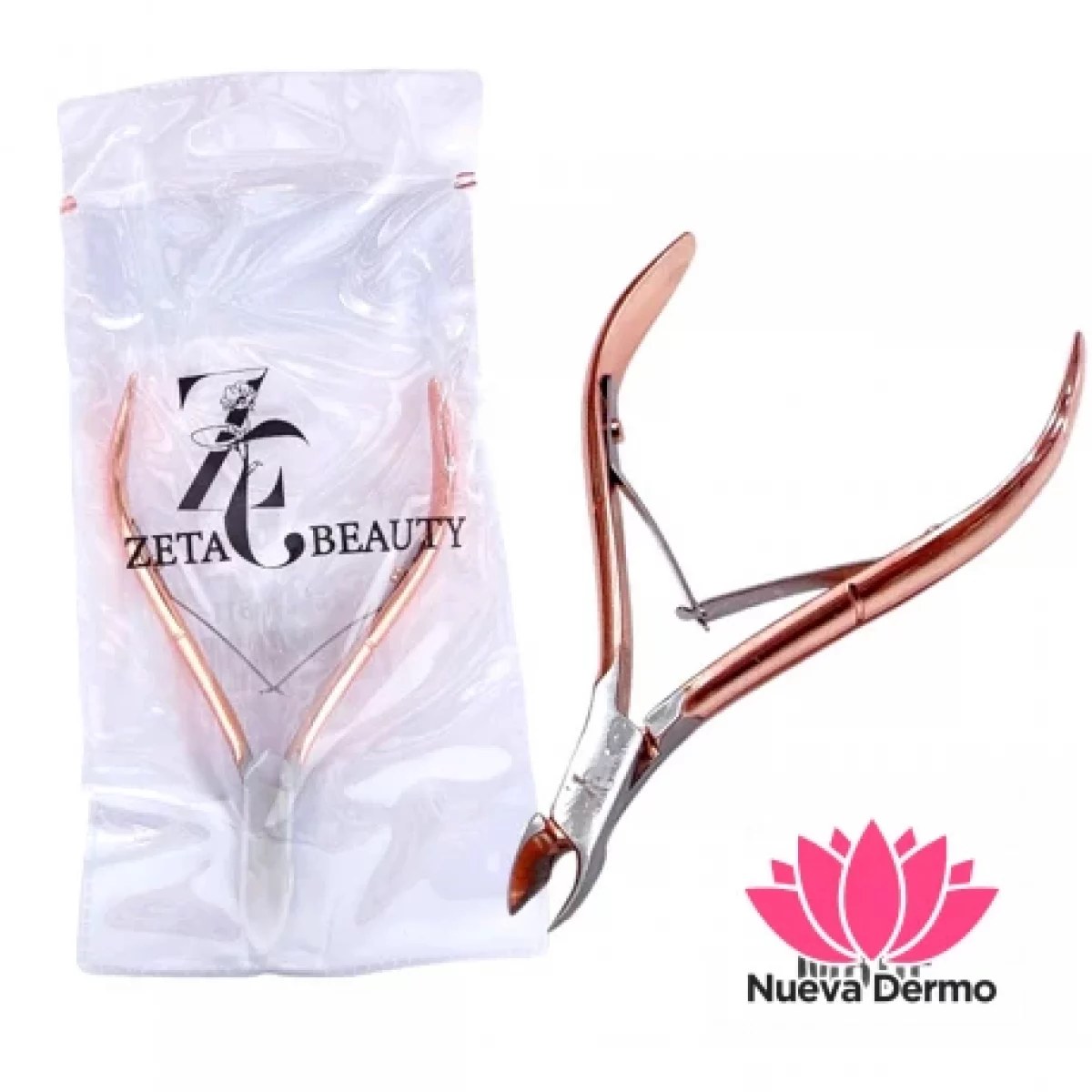 ALICATE CORTA CUTICULAS COLOR BRONCE ZETA BEAUTY CD： M811E