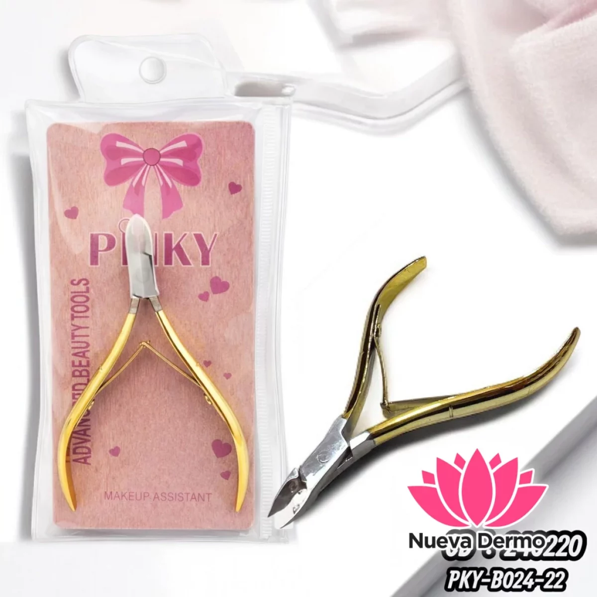 ALICATE CORTA CUTICULAS PINKY PKY-B024-22 CD: 240220
