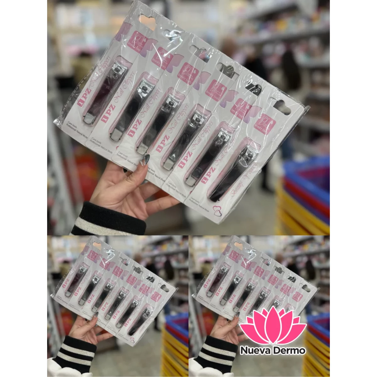 ALICATE CORTA UÑAS ACERO DE BEAUTY TOOLS