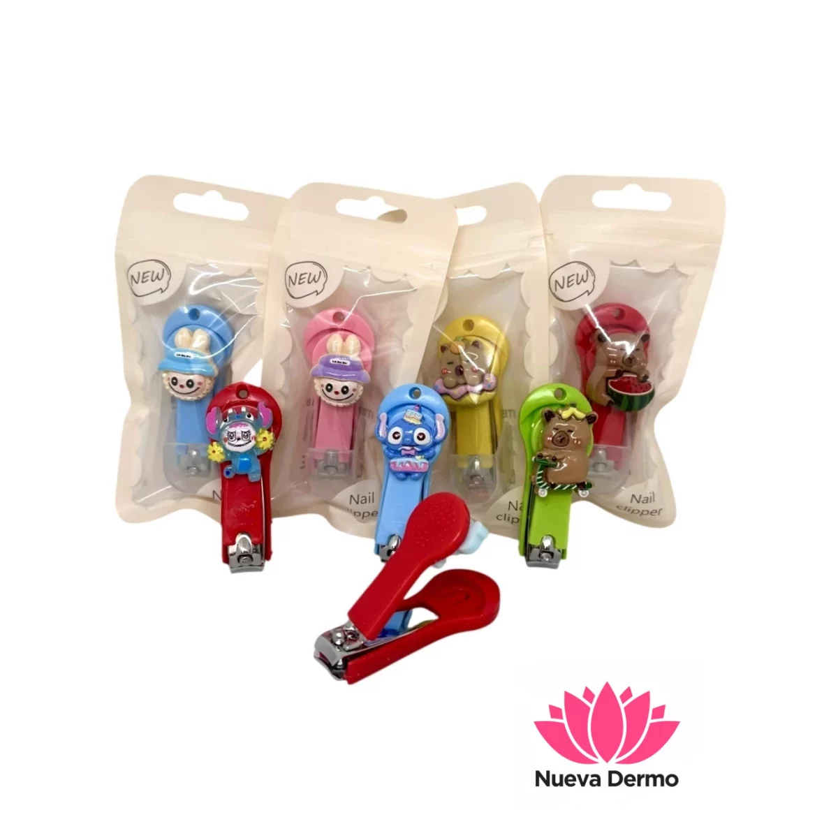 Alicate corta uñas infantil personajes s...
