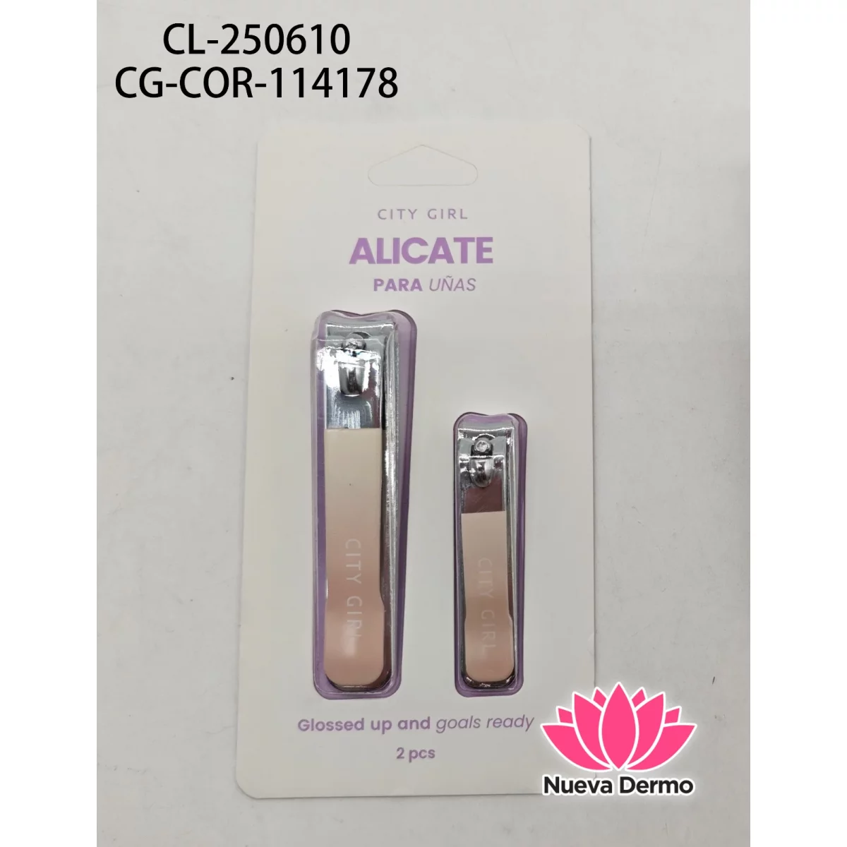 Alicate Para Uñas 2pcs- City Girl