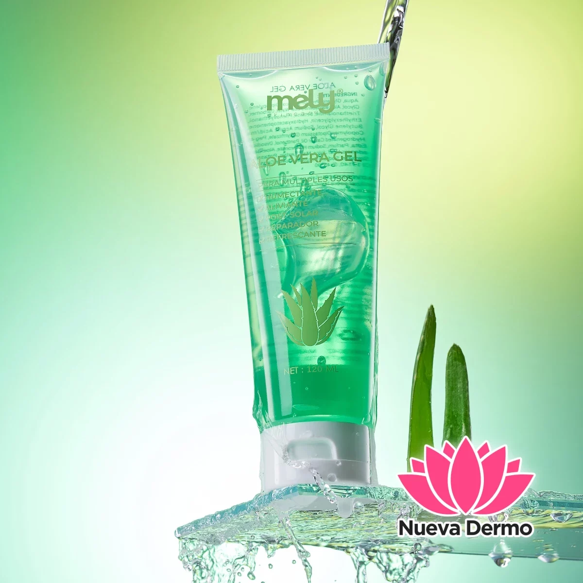 Aloe Vera Gel para Multiples Usos 120ML Mely MY893042