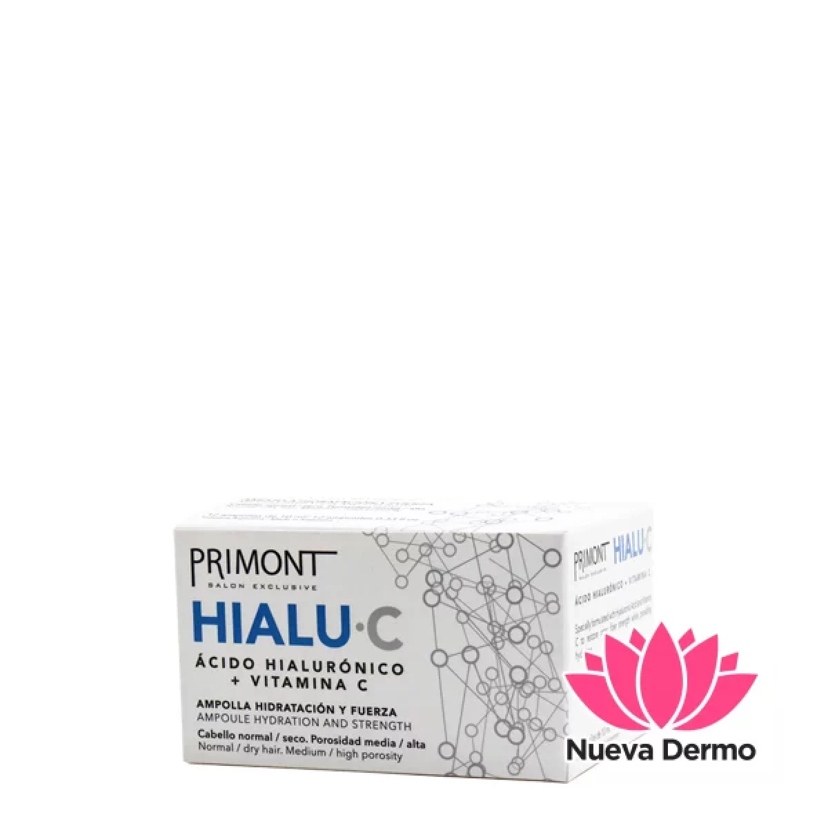 AMPOLLA HIALU-C HIDRATANTE PARA CABELLO 10ml – PRIMONT UNA AMPOLLA