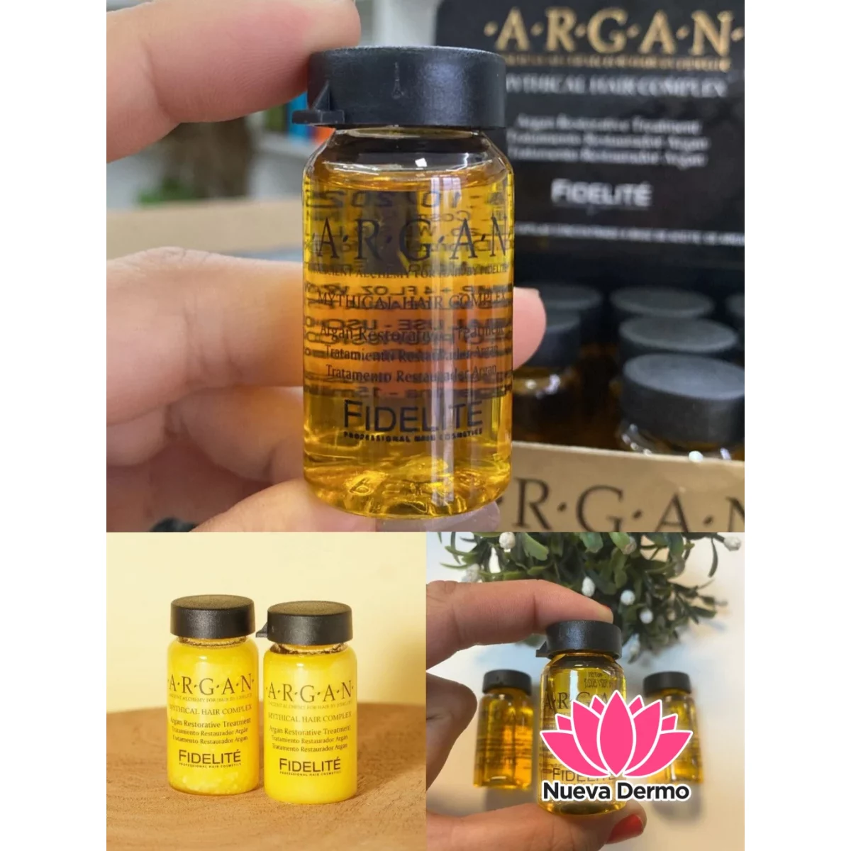 AMPOLLAS INTENSIVE ARGAN FIDELITE