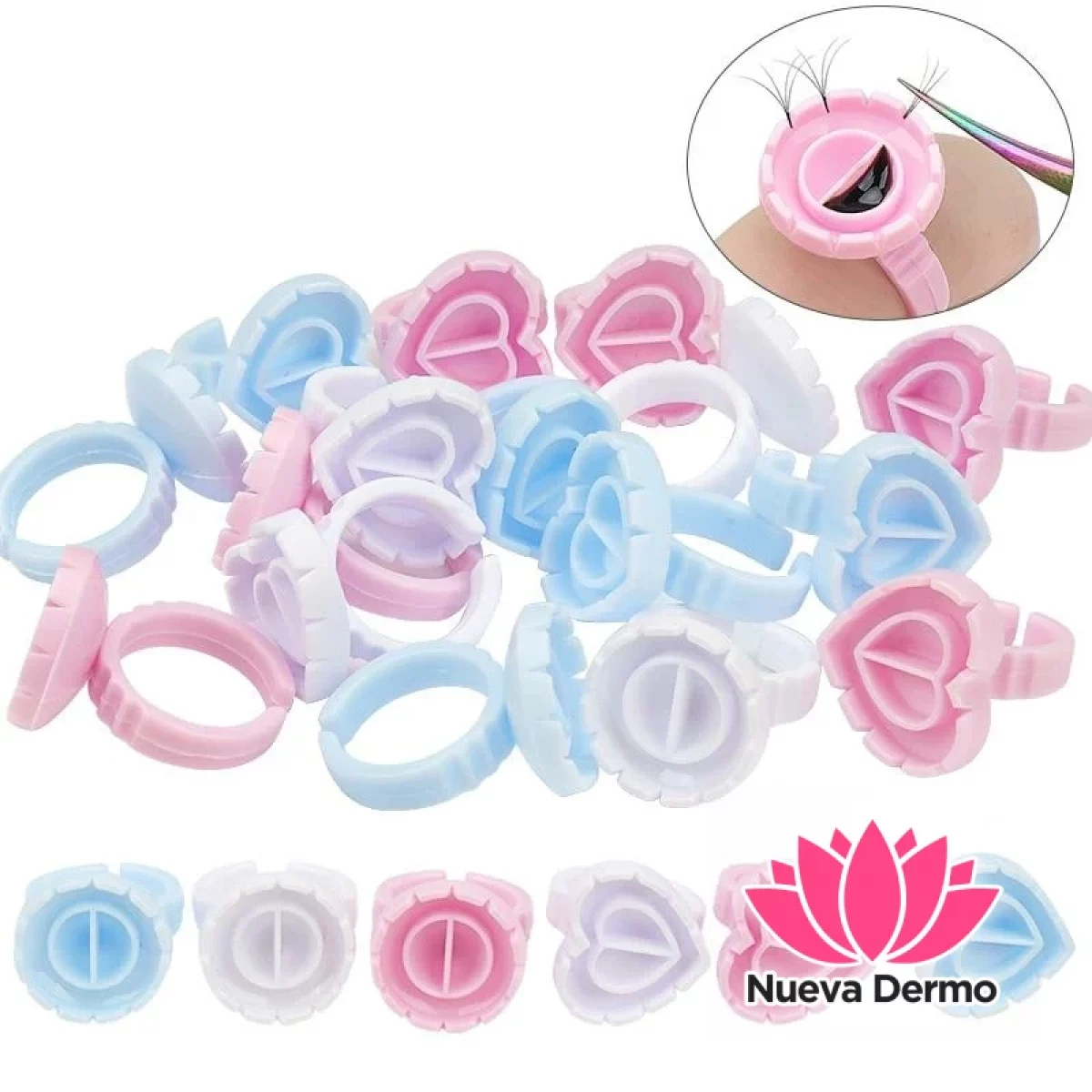 Anillo Porta Pegamento 100U 2803