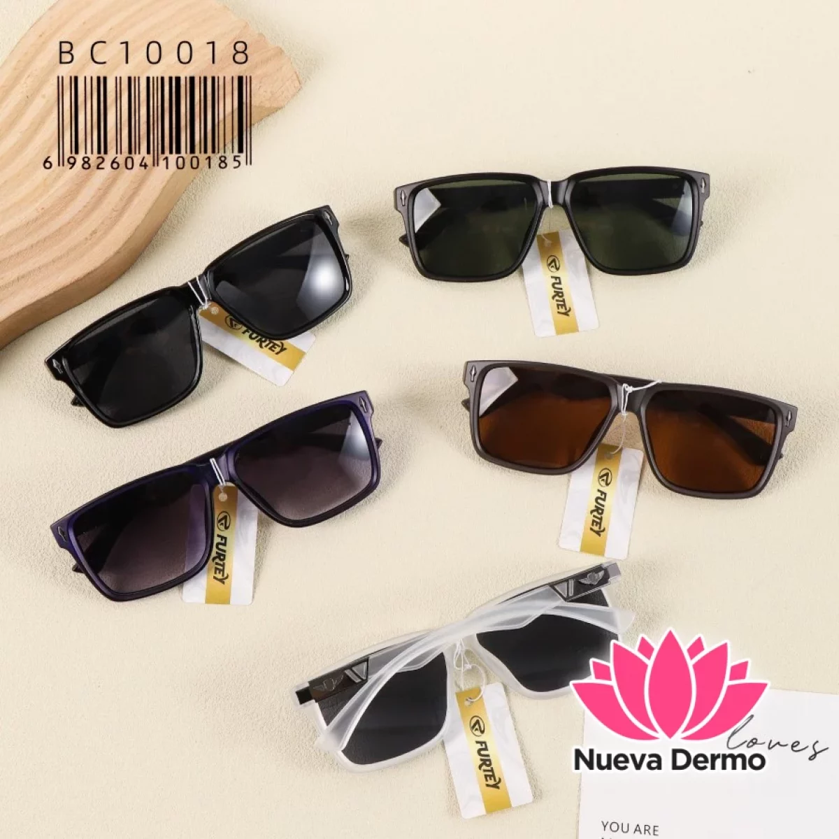 Anteojos de Moda Furtey Urban Square Accesorio BC10018/00185