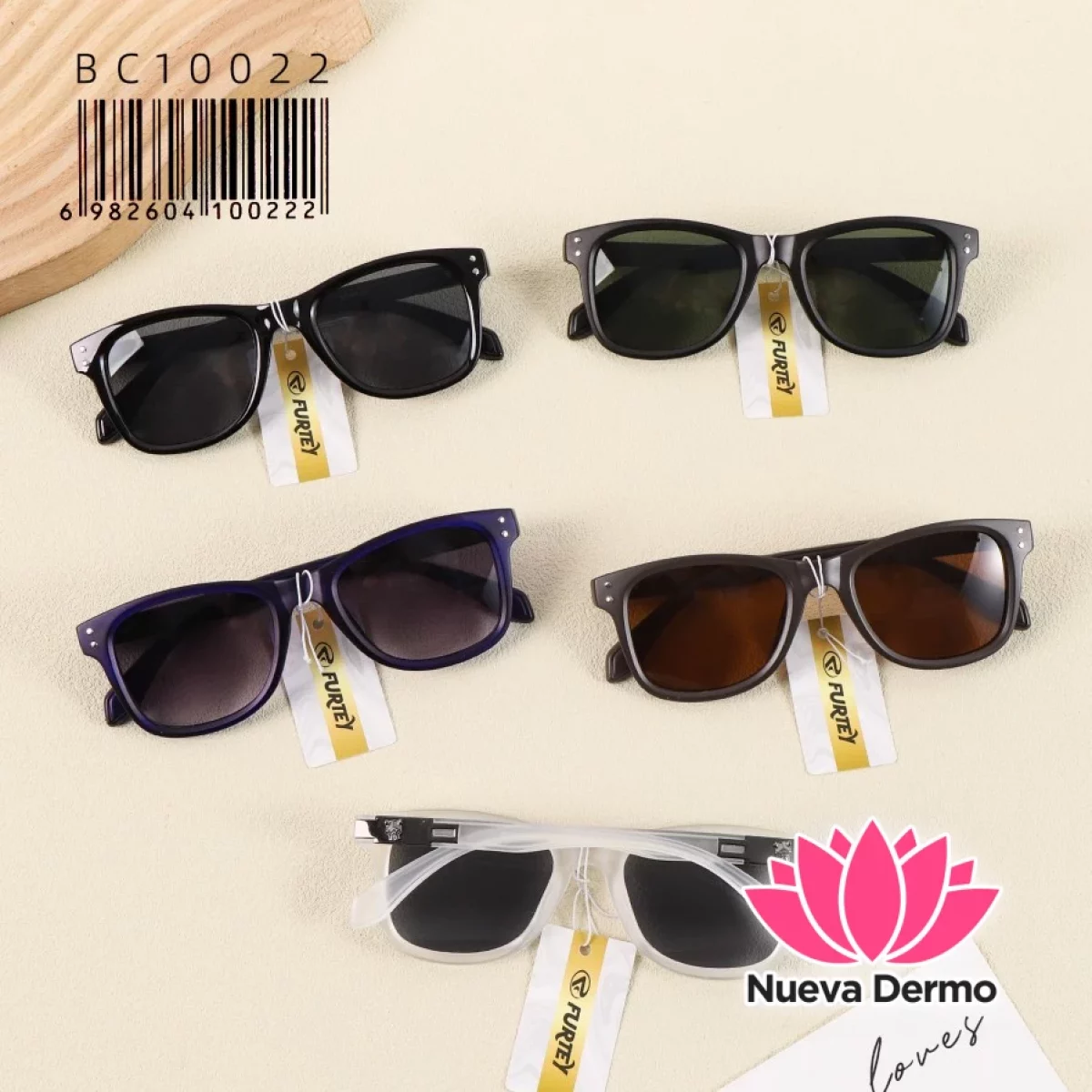 Anteojos de Moda Furtey Urban Square Accesorio BC10022/100222