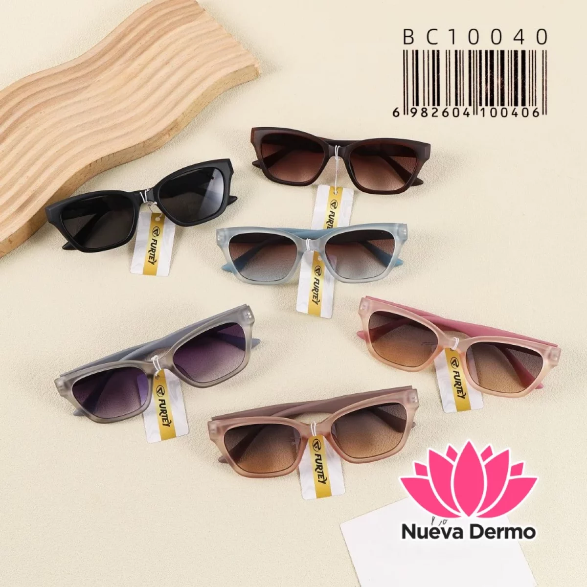 Anteojos de Moda Furtey Urban Square Accesorio BC10040/100406