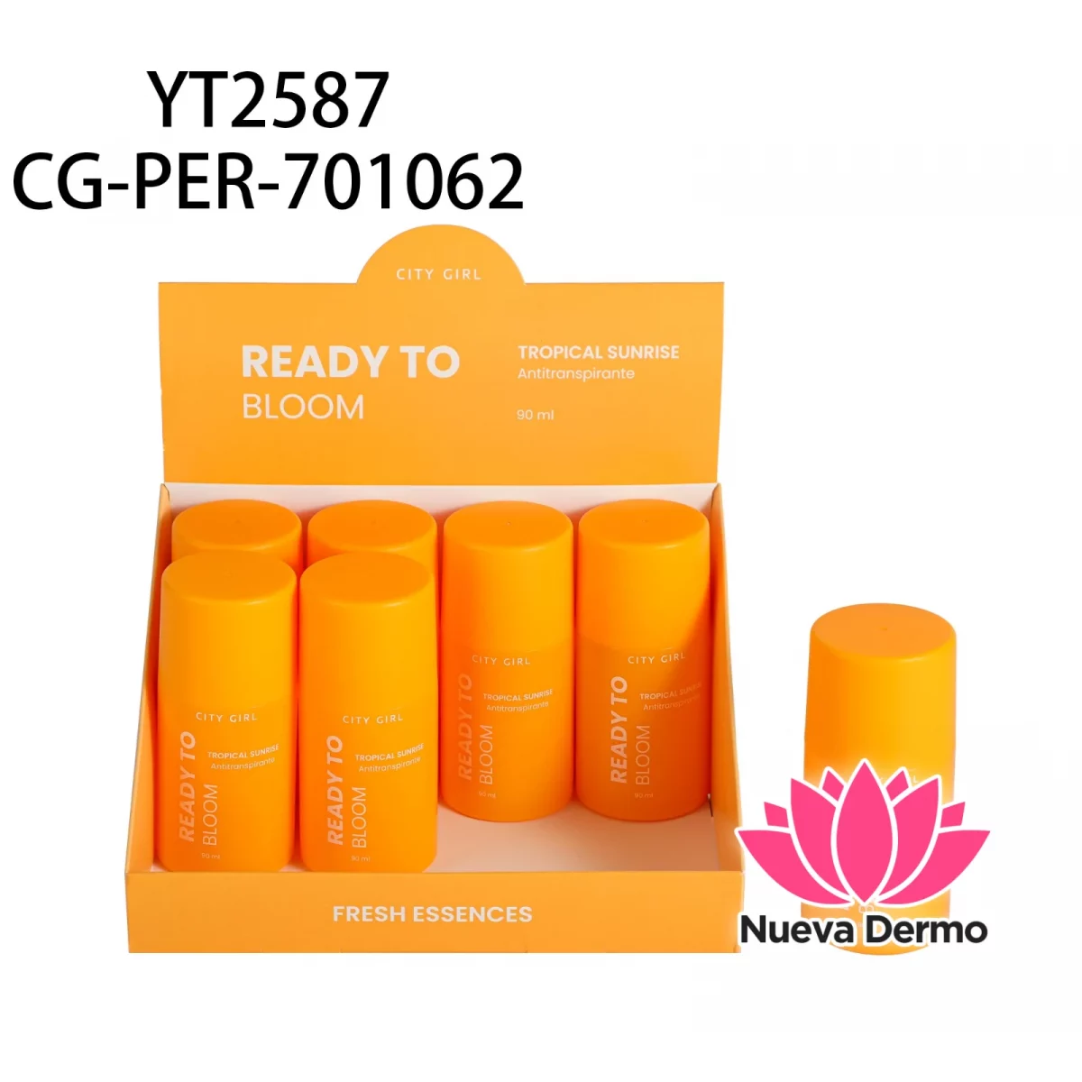 Antitranspirante Tropical Sunrise 90ml- City Girl