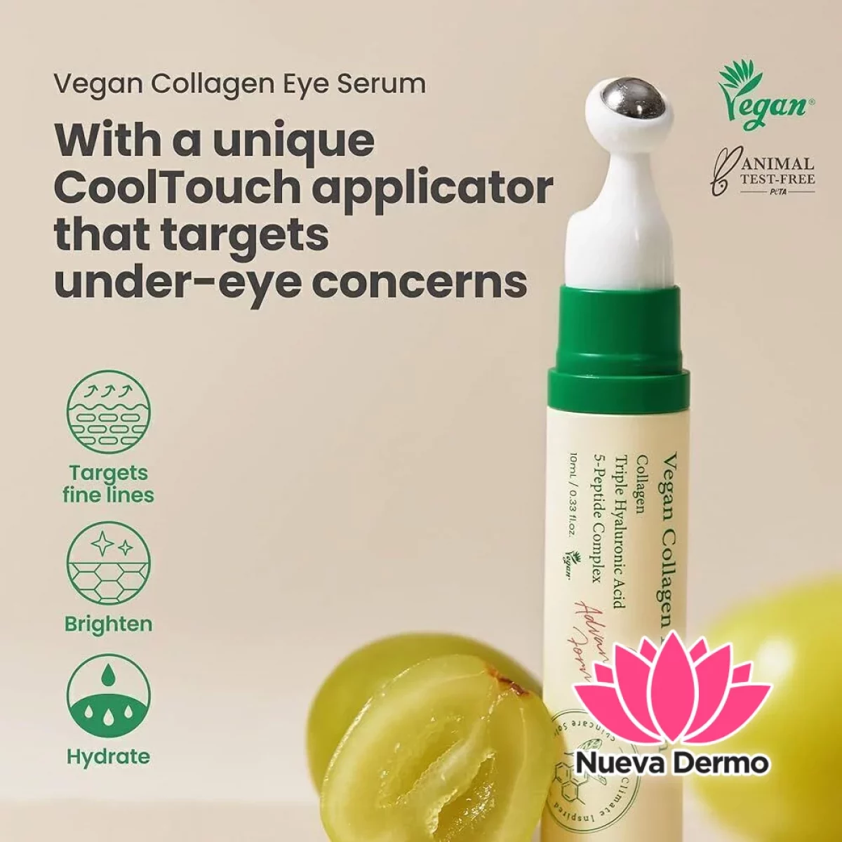 AXIS-Y - Vegan Collagen Eye Serum 10 ML | Suero Para Contorno De Ojos