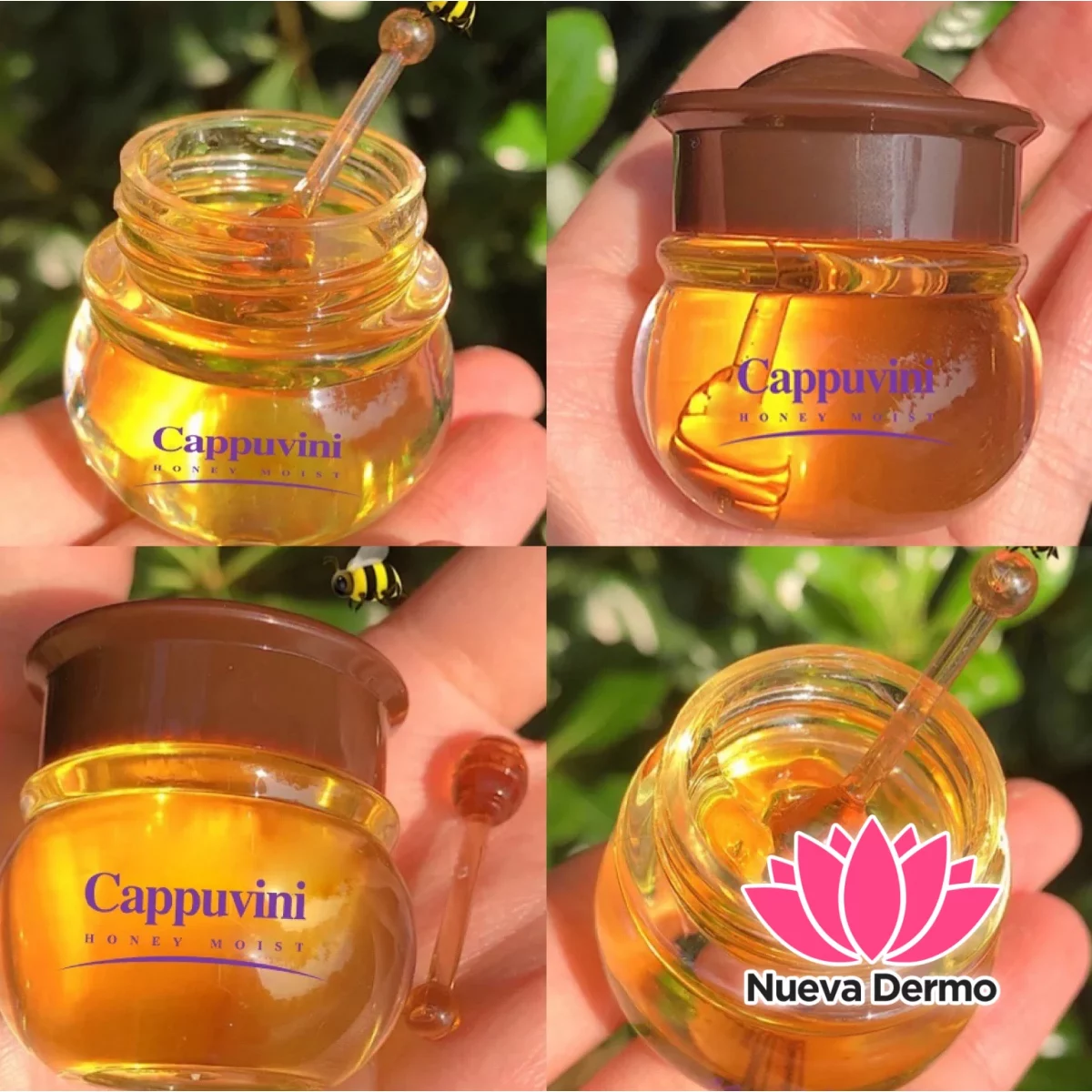 Balsamo de labios miel Cappuvini #CP05