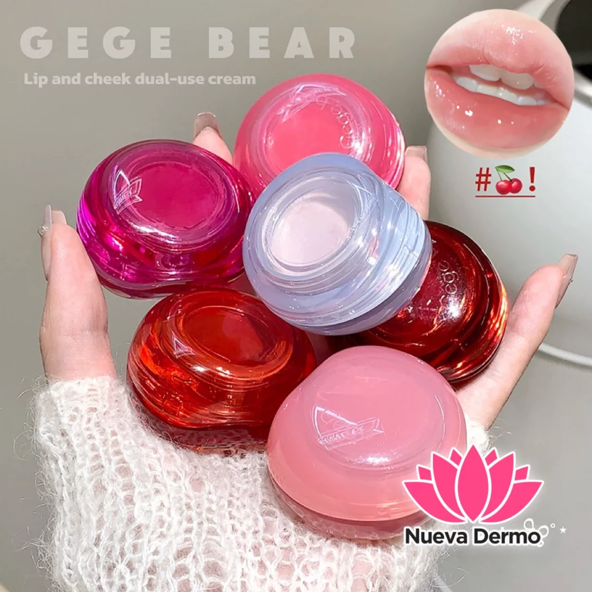 BALSAMO HIDRATANTE EN GEL PARA LABIOS Y ROSTROS GX1339