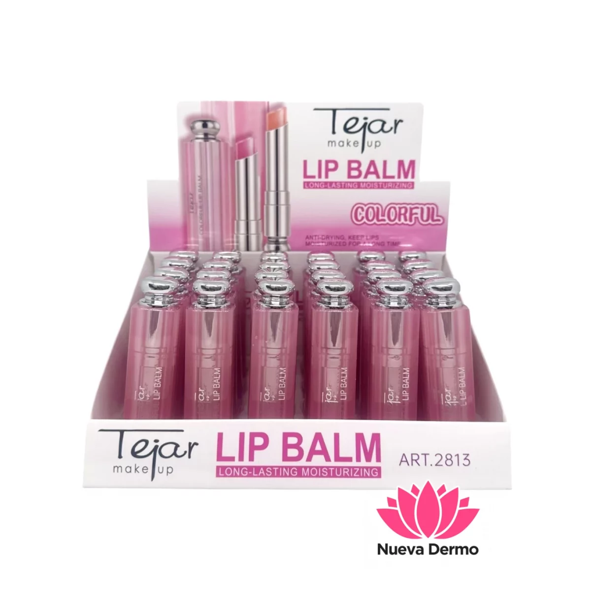 Bálsamo labial colorful tejar #2813