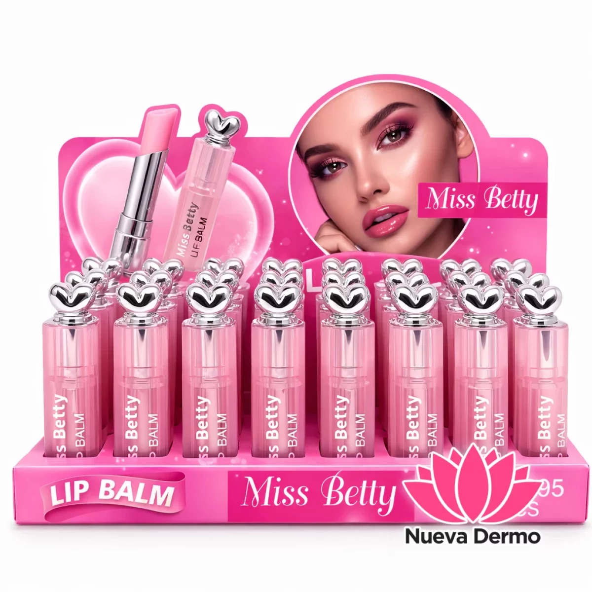 Bálsamo labial corazón Miss Betty