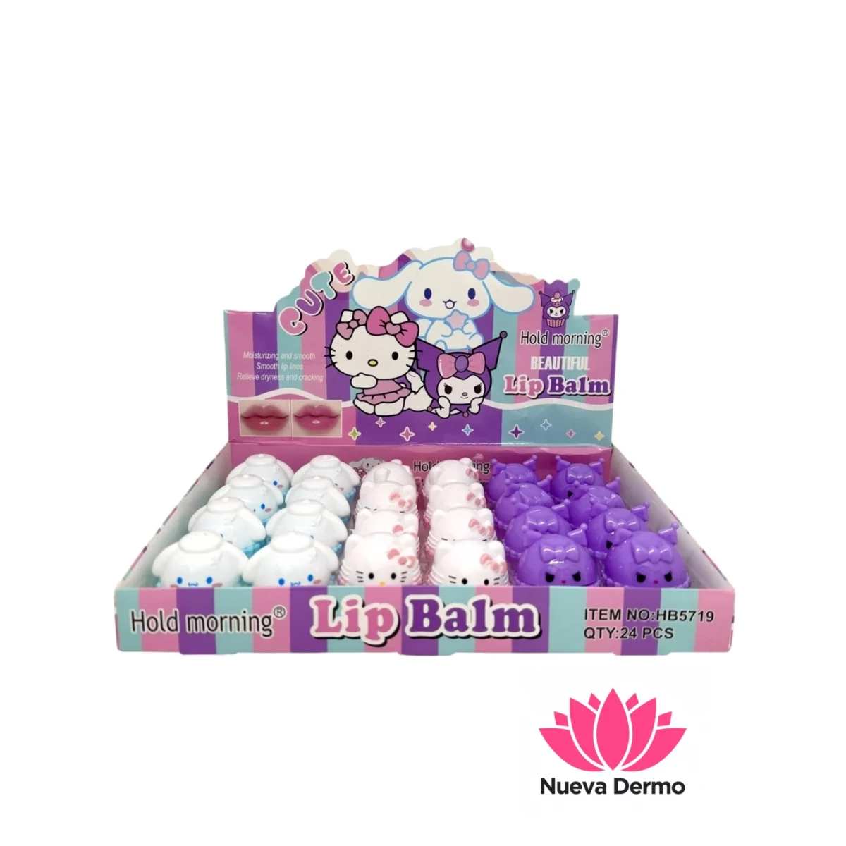 Bálsamo labial Cute personajes Hold Morn...
