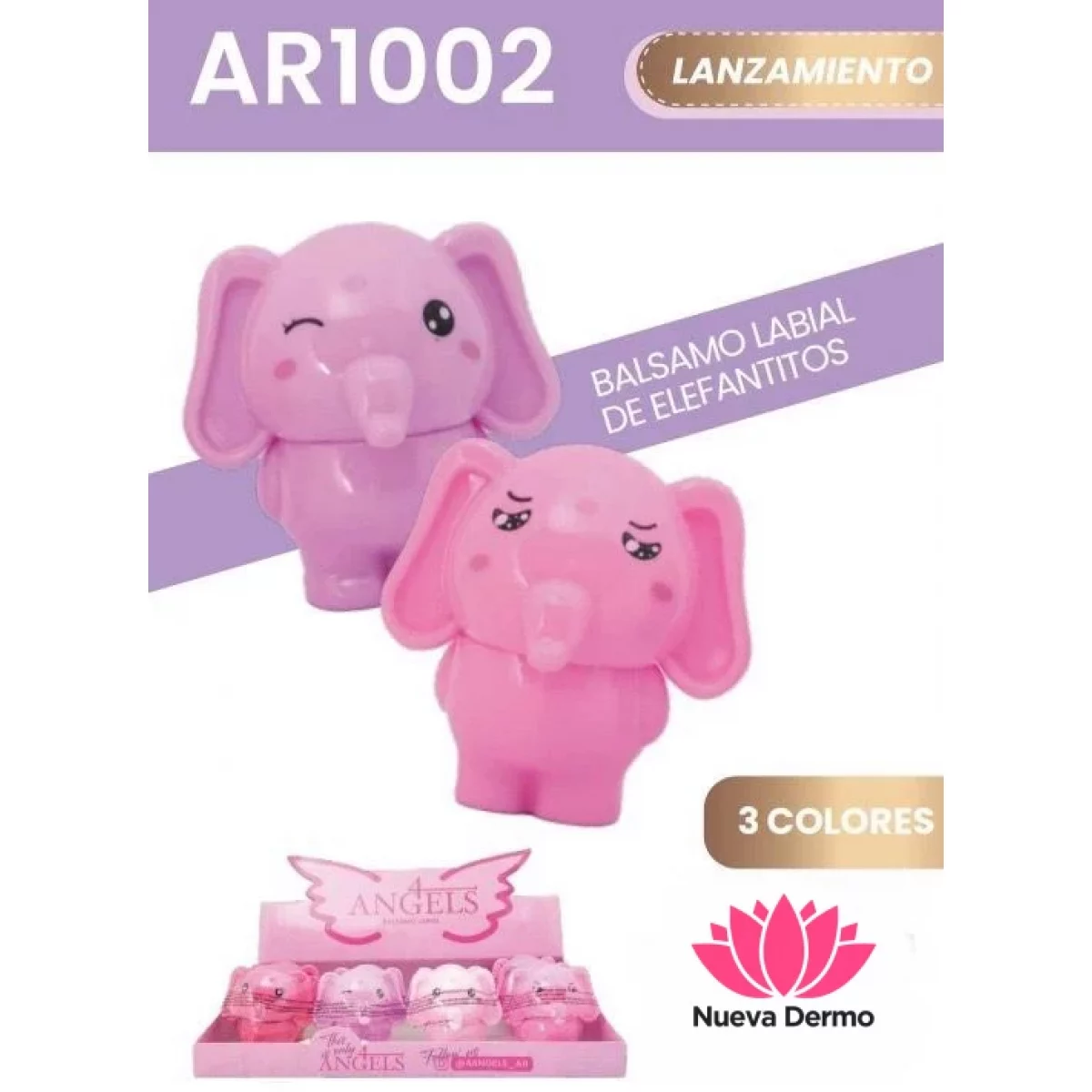 BALSAMO LABIAL DE ELFANTES 4ANGELS CD:AR1002/68633